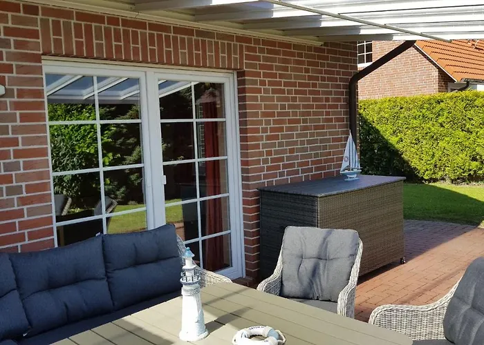 度假居 Tinas Nordseeferienhaus 诺登